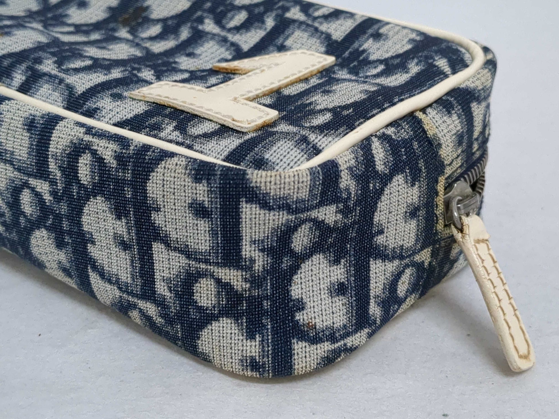 LOUIS VUITTON Monogram Dior Trotter Pouch Set of 2