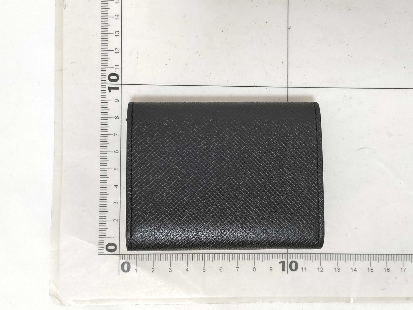 LOUIS VUITTON Taiga M64595 Envelope Carte de Visite NM Card Case, Pass Case, Business Card Holder