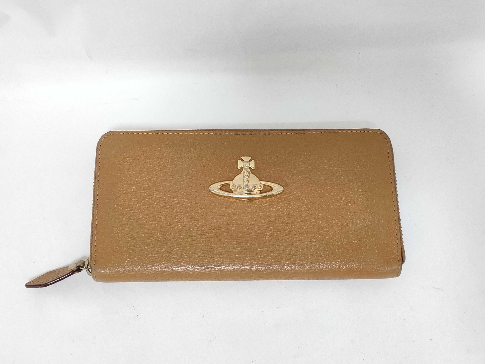  Vivienne Westwood round zipper orb wallet