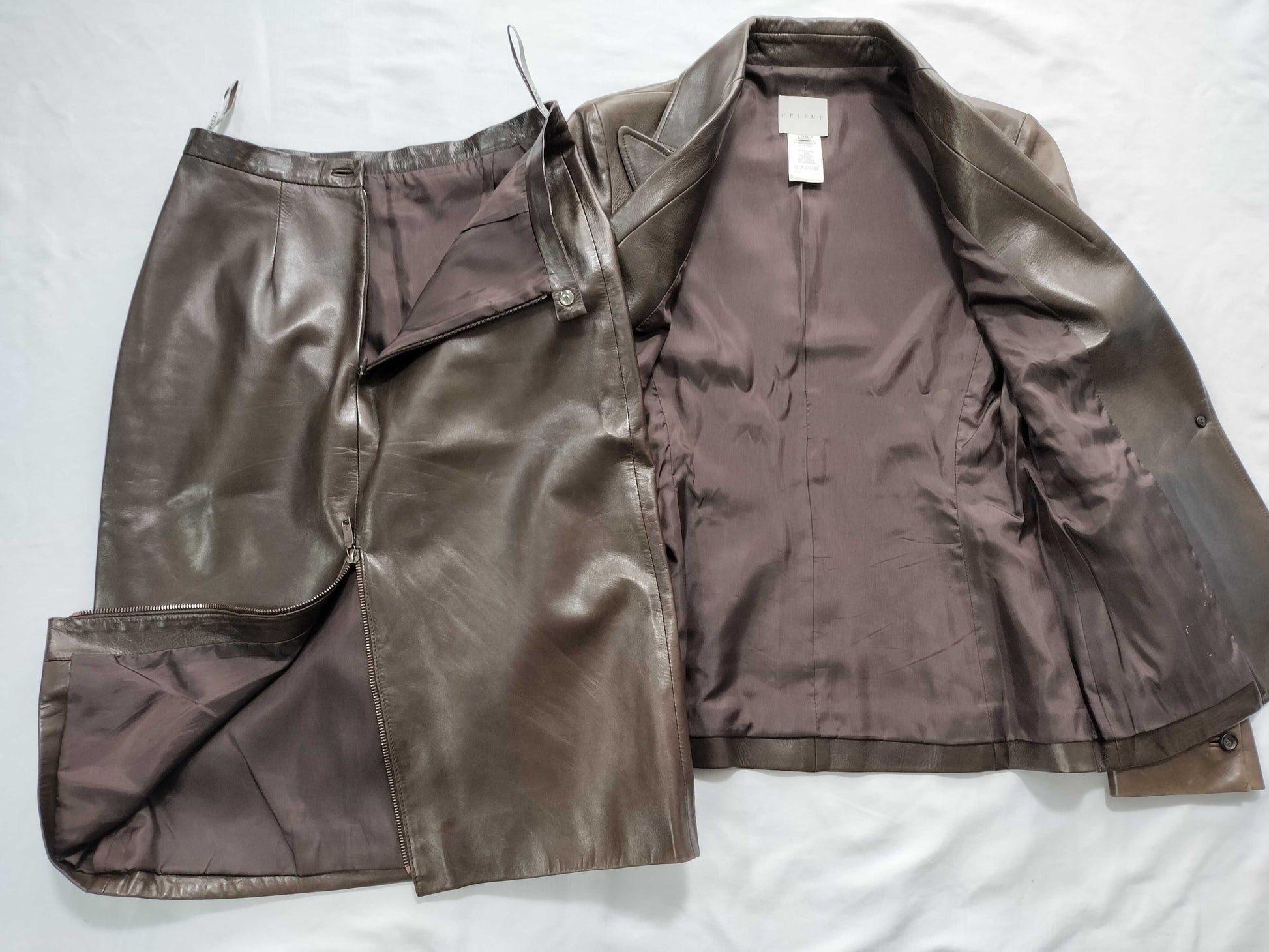 CELINE Lambskin Set-Up Jacket Other Apparel