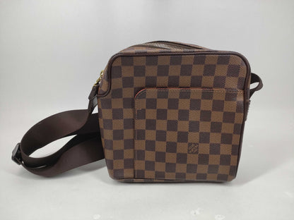 LOUIS VUITTON Damier N41442 Olaf PM Shoulder Bag