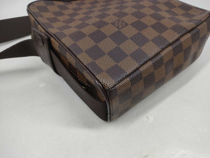 LOUIS VUITTON Damier N41442 Olaf PM Shoulder Bag