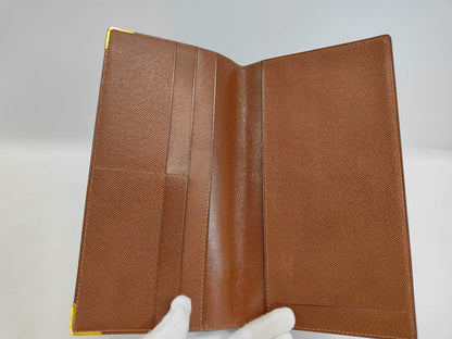 LOUIS VUITTON Monogram Long Wallet Billfold