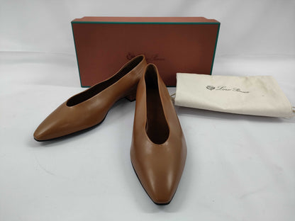 Loro Piana Leather Loafers