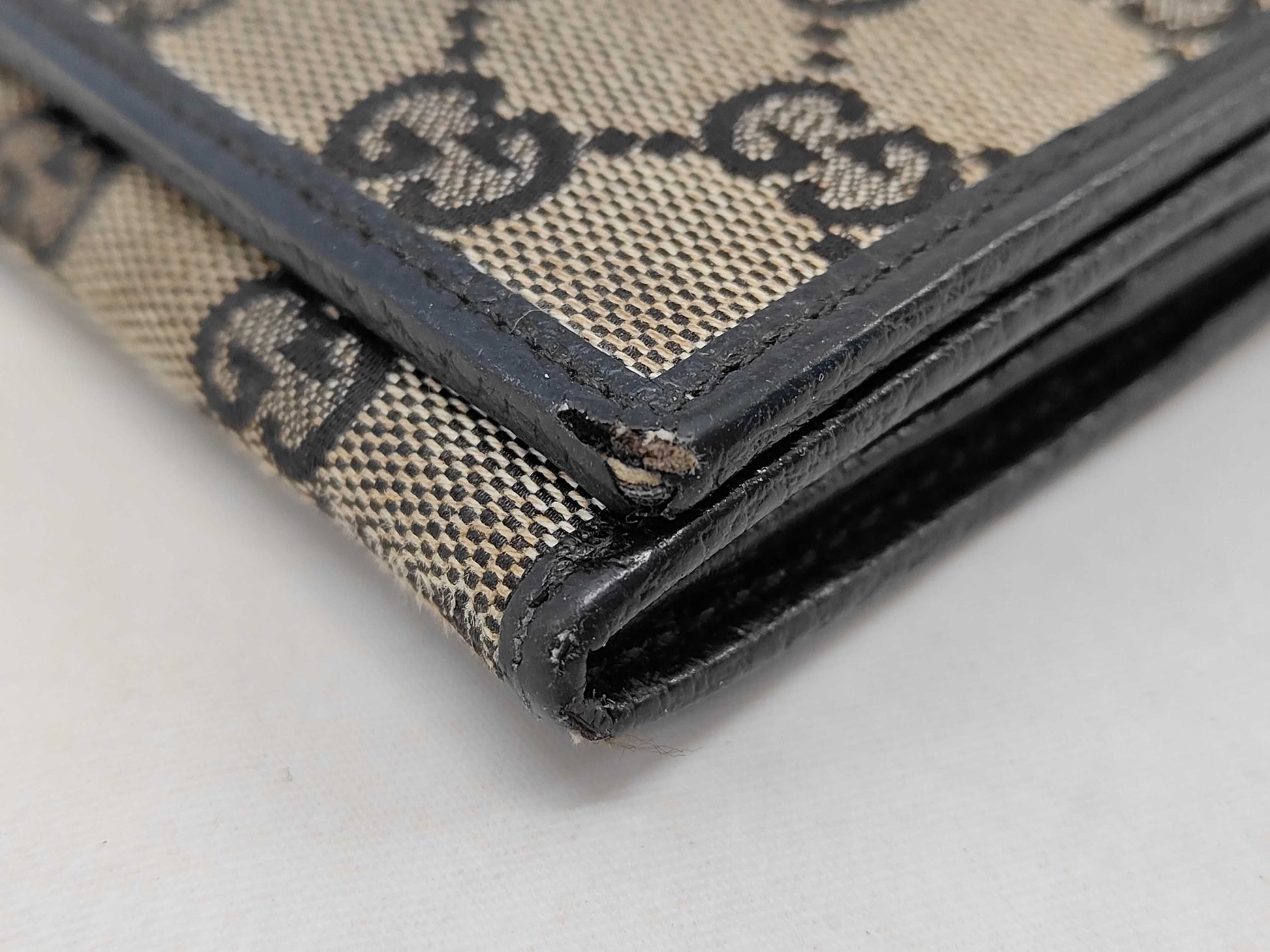 PRADA GG Canvas Long Wallet