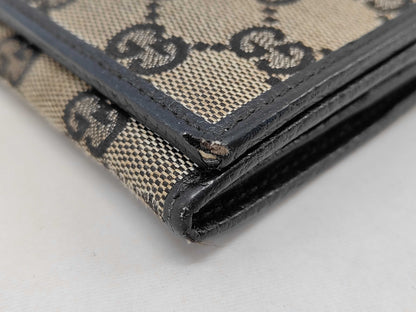 PRADA GG Canvas Long Wallet