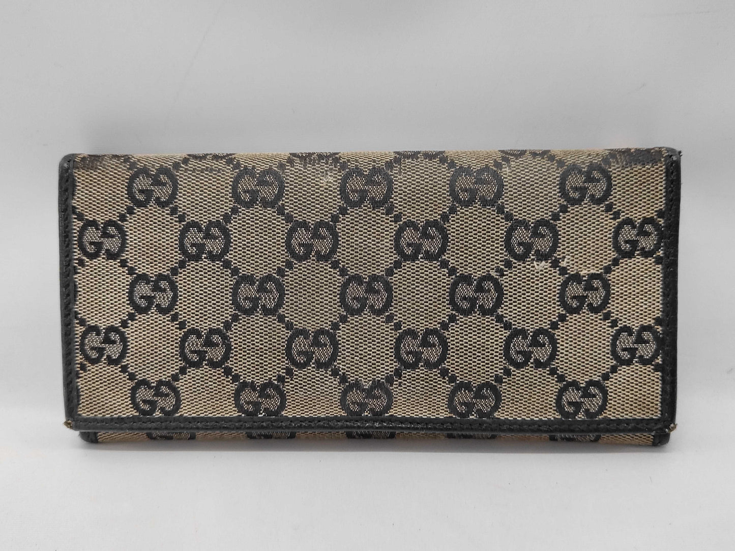 PRADA GG Canvas Long Wallet