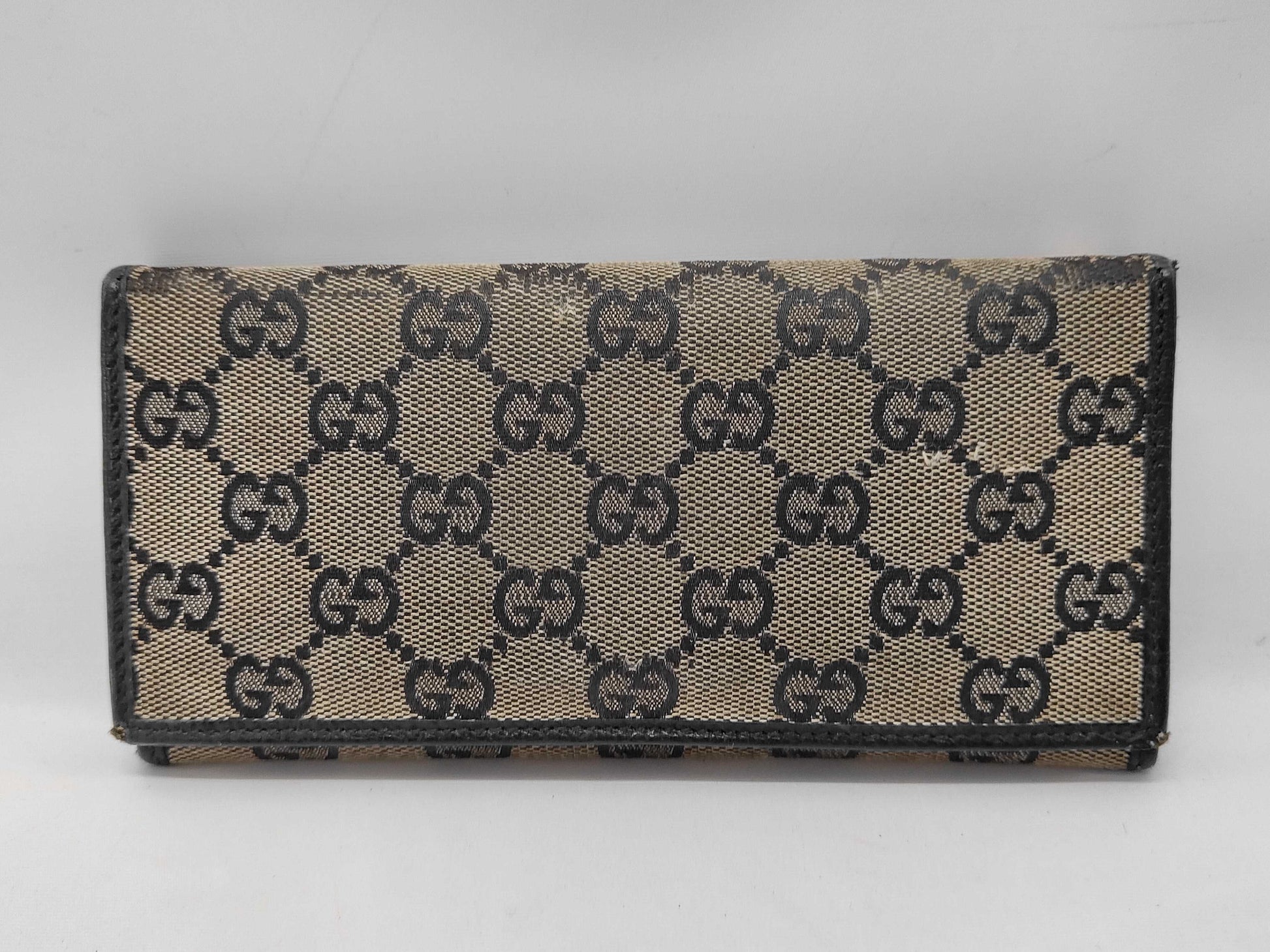 PRADA GG Canvas Long Wallet