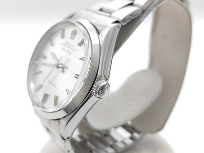 ROLEX 5500 2260315 Silver Dial Oyster Boys' Watch