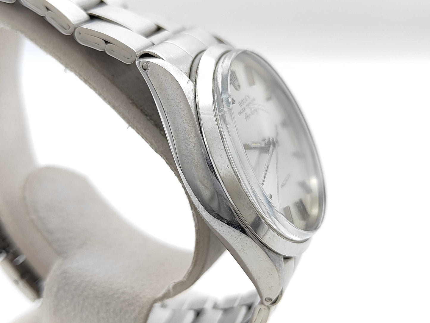 ROLEX 5500 2260315 Silver Dial Oyster Boys' Watch