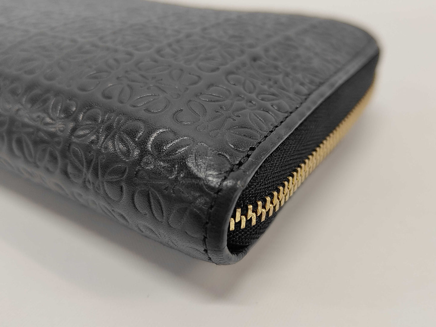 LOEWE Repeat Anagram Round Zip Wallet