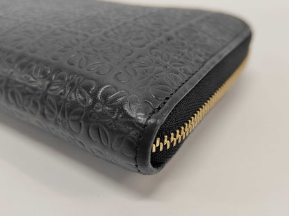 LOEWE Repeat Anagram Round Zip Wallet