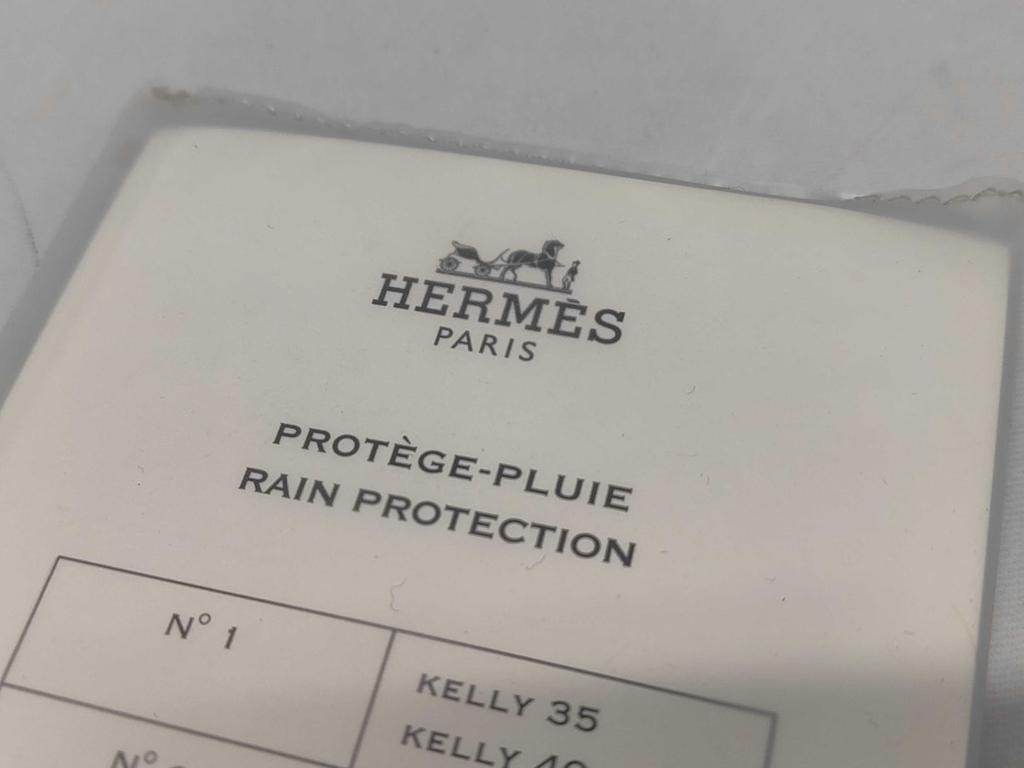 HERMES Cadena and Rain Cover 2-Piece Set Other Accessories