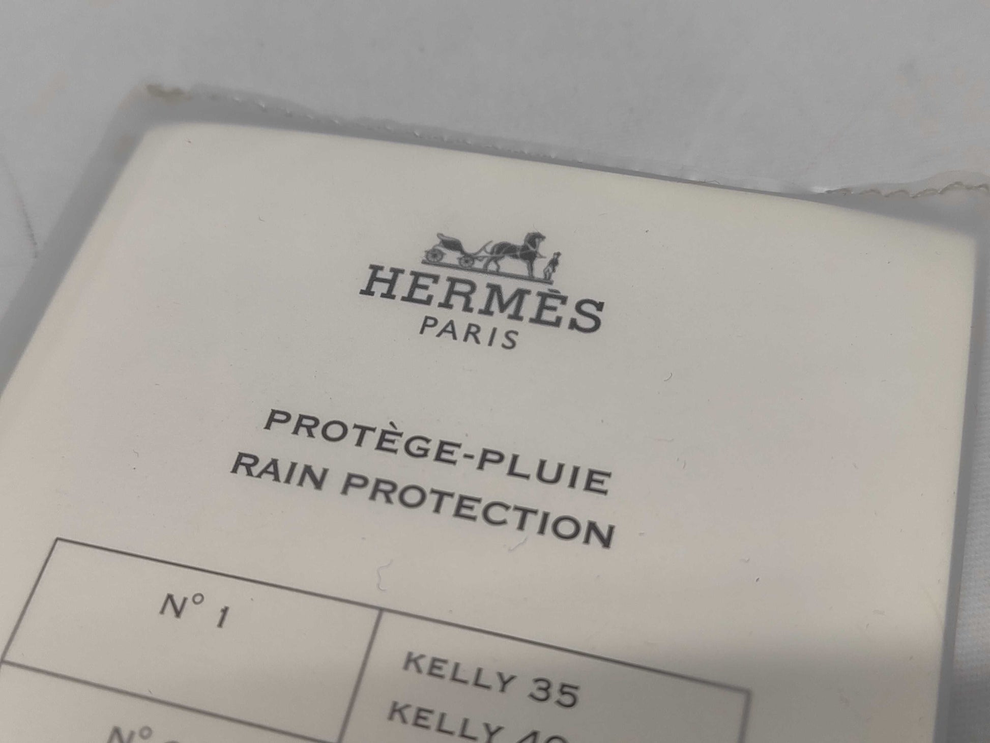 HERMES Cadena and Rain Cover 2-Piece Set Other Accessories