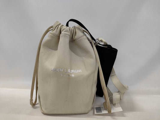 Yves Saint Laurent Teddy Shoulder Bag White Shoulder Bag