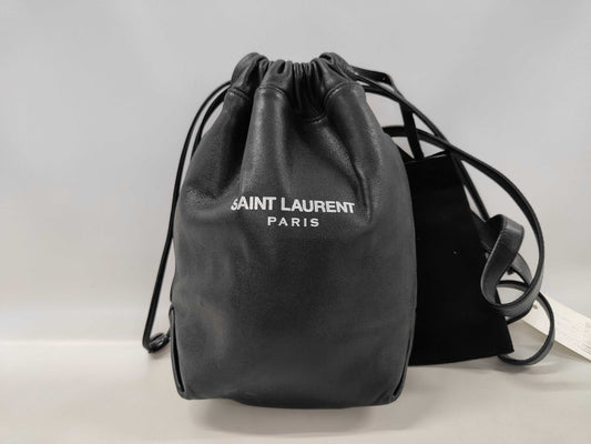 Yves Saint Laurent Teddy Shoulder Bag Black Shoulder Bag