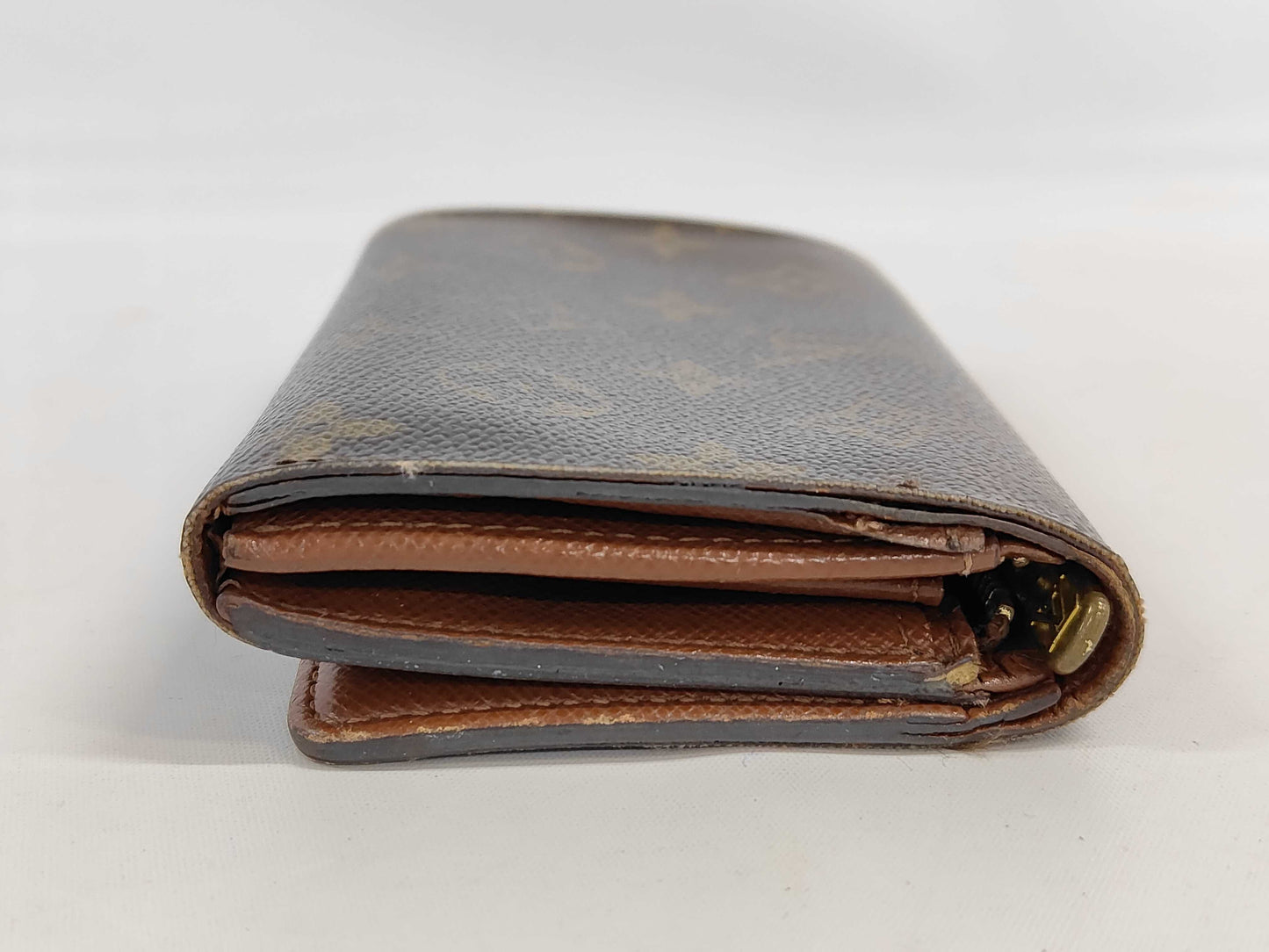 LOUIS VUITTON Monogram Portefeuille Monet Pied Tresor Wallet