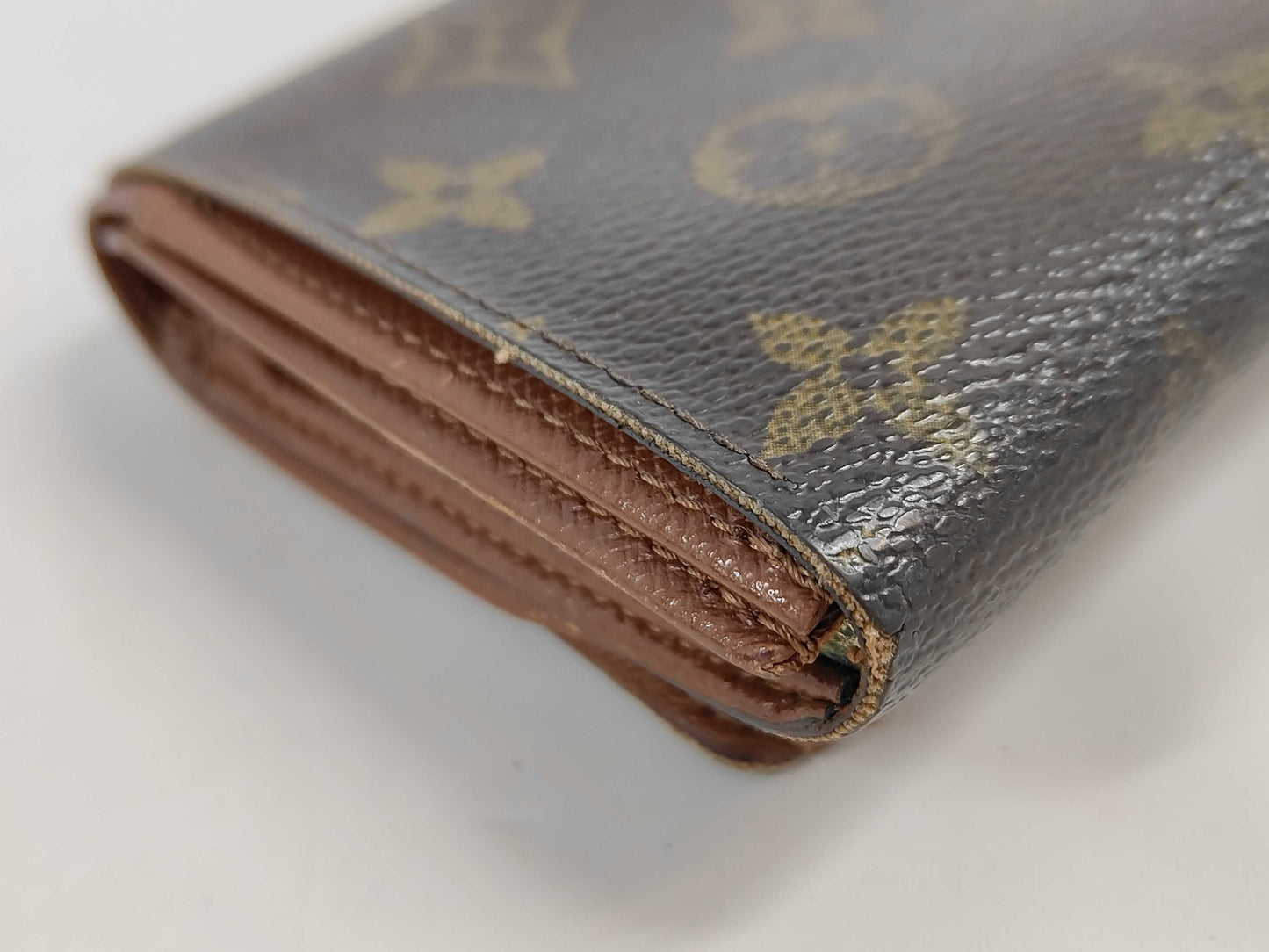 LOUIS VUITTON Monogram Portefeuille Monet Pied Tresor Wallet