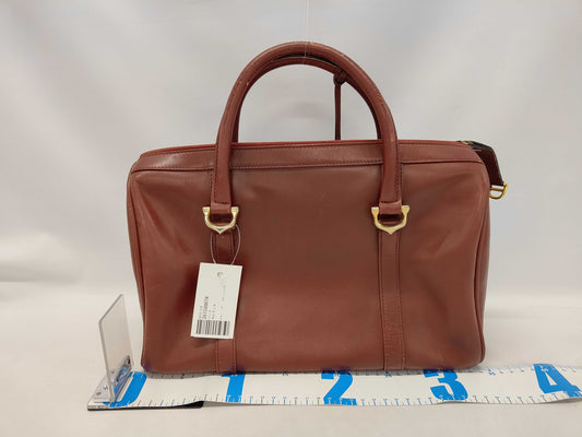 Cartier Must Leather Boston Bag Handbag