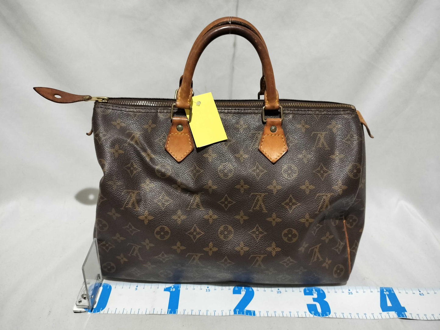 LOUIS VUITTON Monogram Speedy 35 Boston Bag