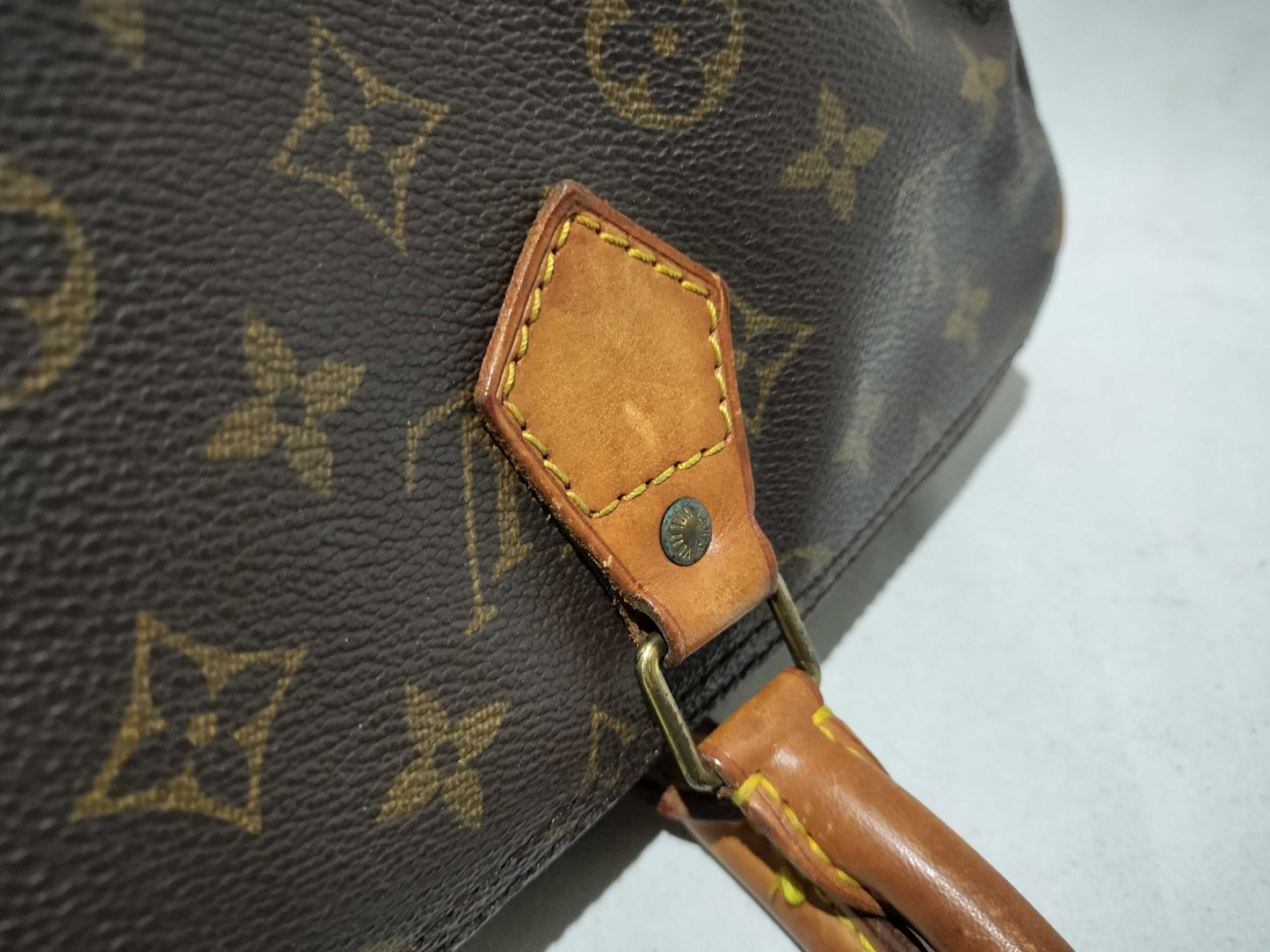 LOUIS VUITTON Monogram Speedy 35 Boston Bag