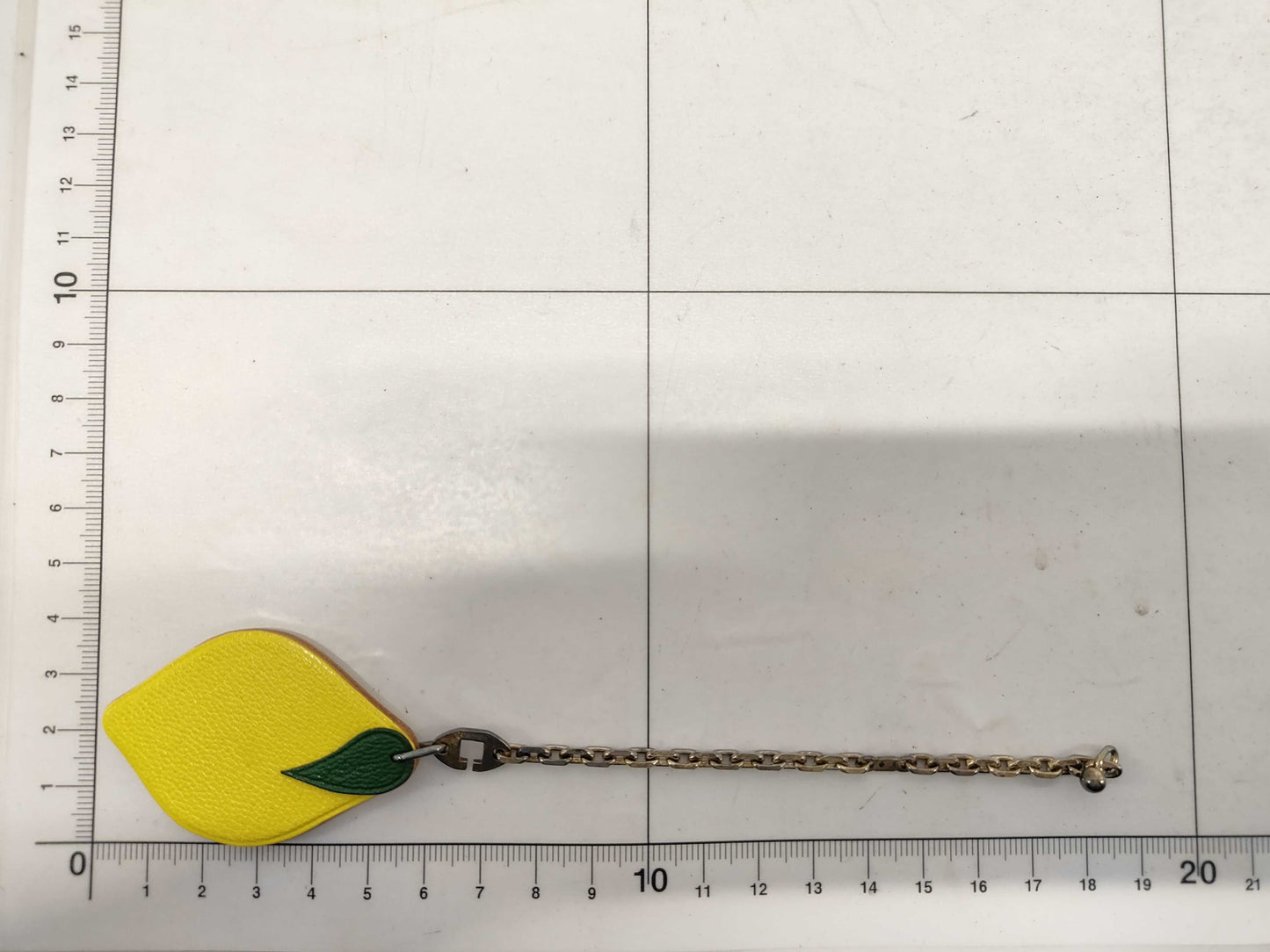 HERMES Fruit Charm Lemon/Orange 2-Piece Other Accessories