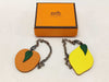 HERMES Fruit Charm Lemon/Orange 2-Piece Other Accessories