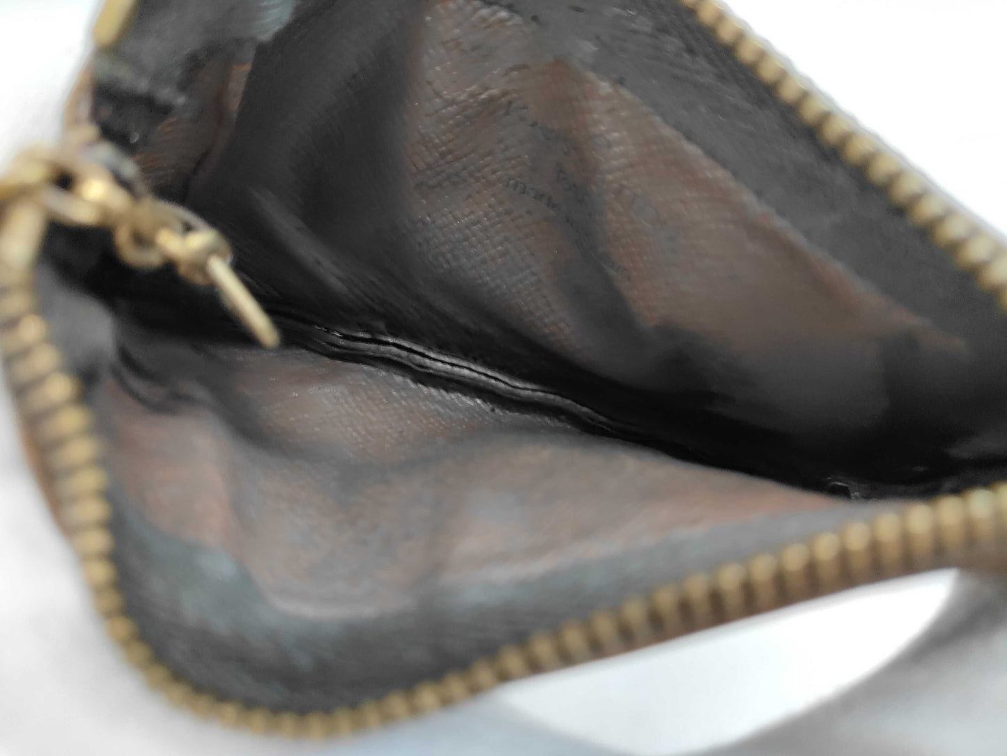 LOUIS VUITTON Monogram Pochette Cle M62650 Coin Case