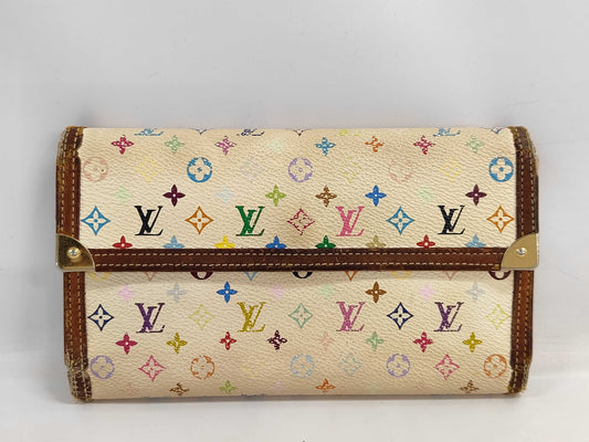 LOUIS VUITTON Monogram Multicolore Porte Tresor International Wallet