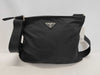 PRADA Nylon Triangle Plate Shoulder Bag