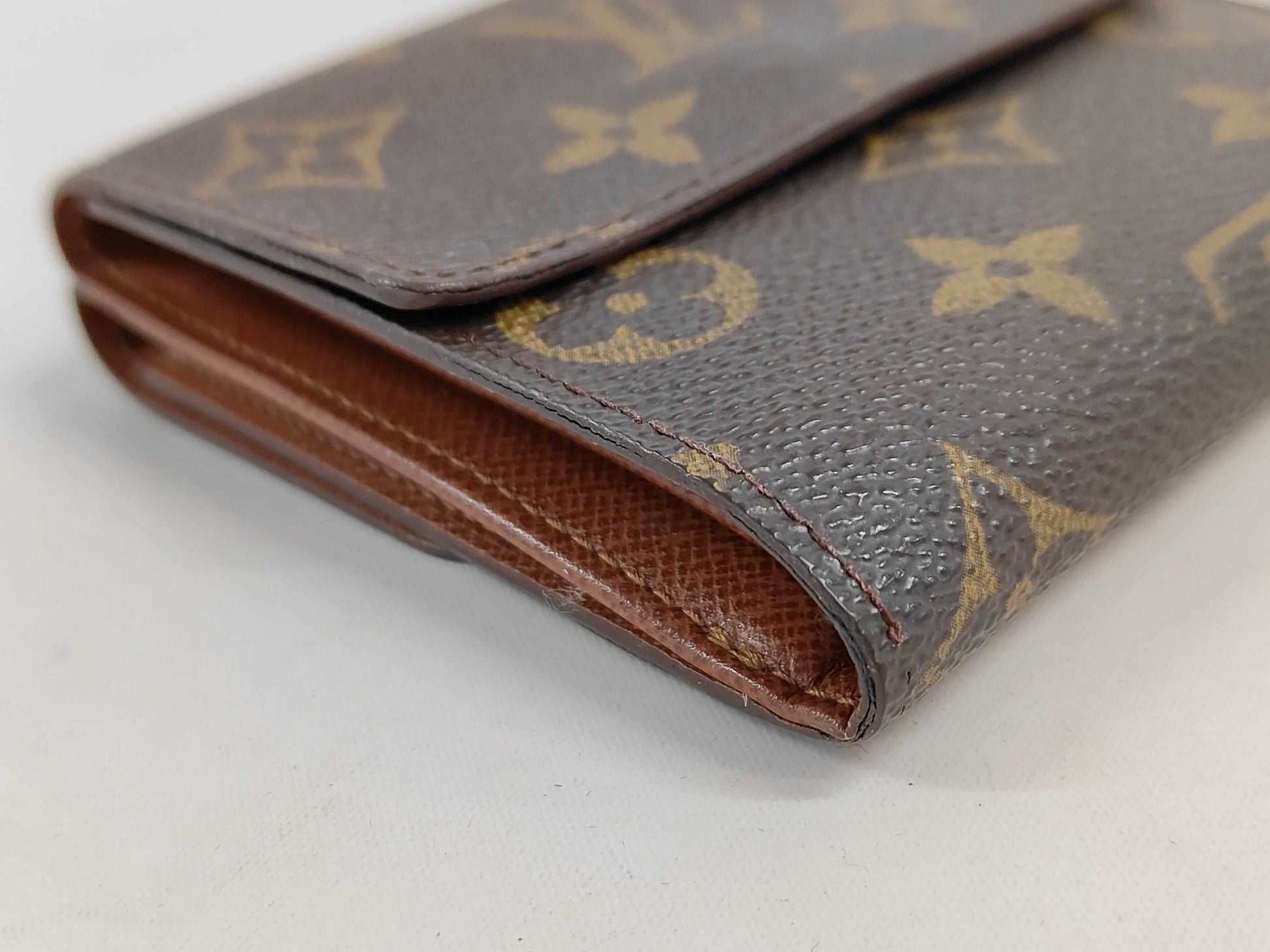 LOUIS VUITTON Monogram Double Hook Wallet