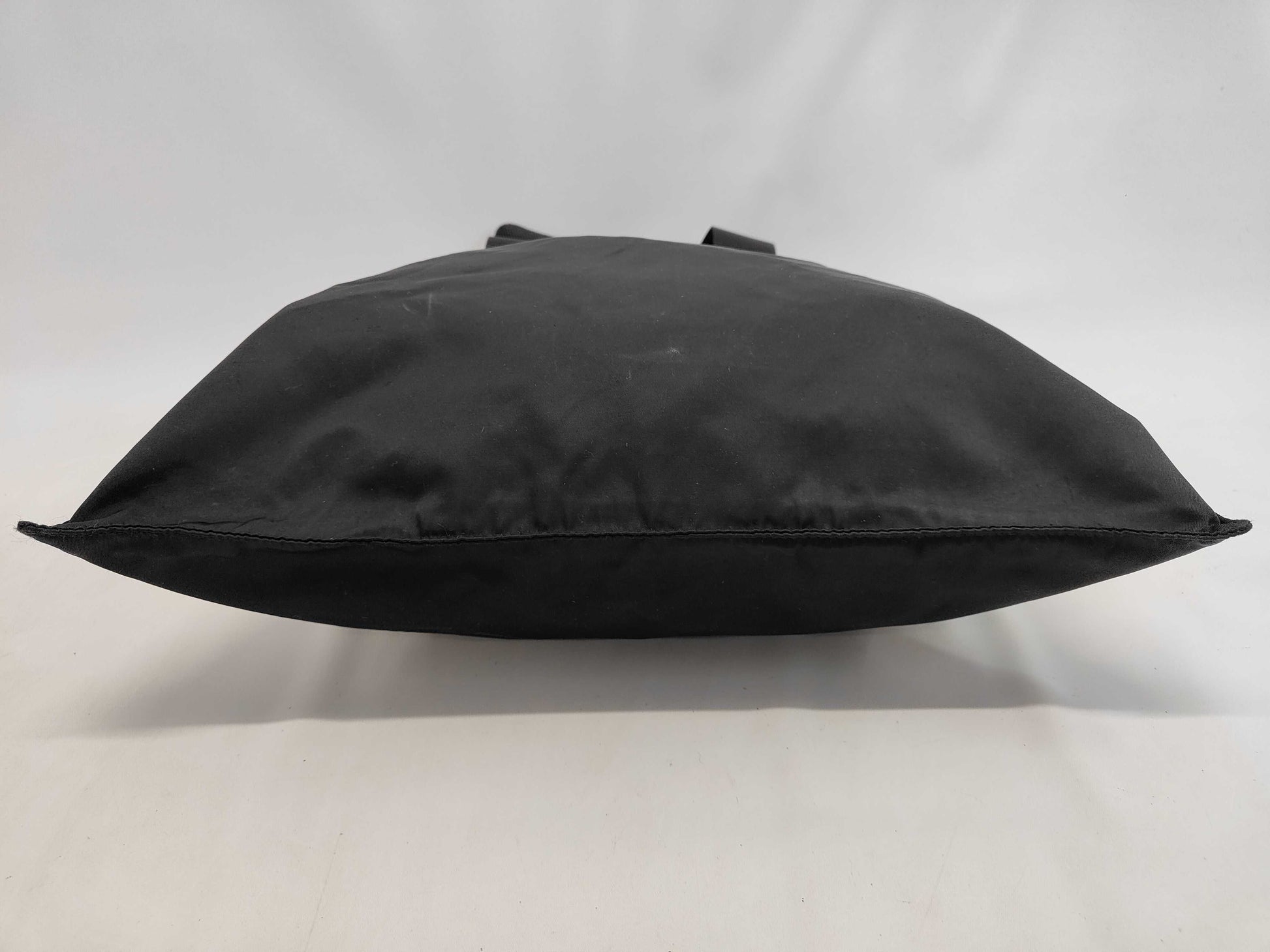 PRADA Nylon Triangle Plate Tote Bag