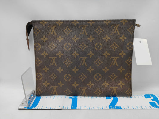 LOUIS VUITTON Monogram Poche Toilette 26 M47542 883TH Second Bag