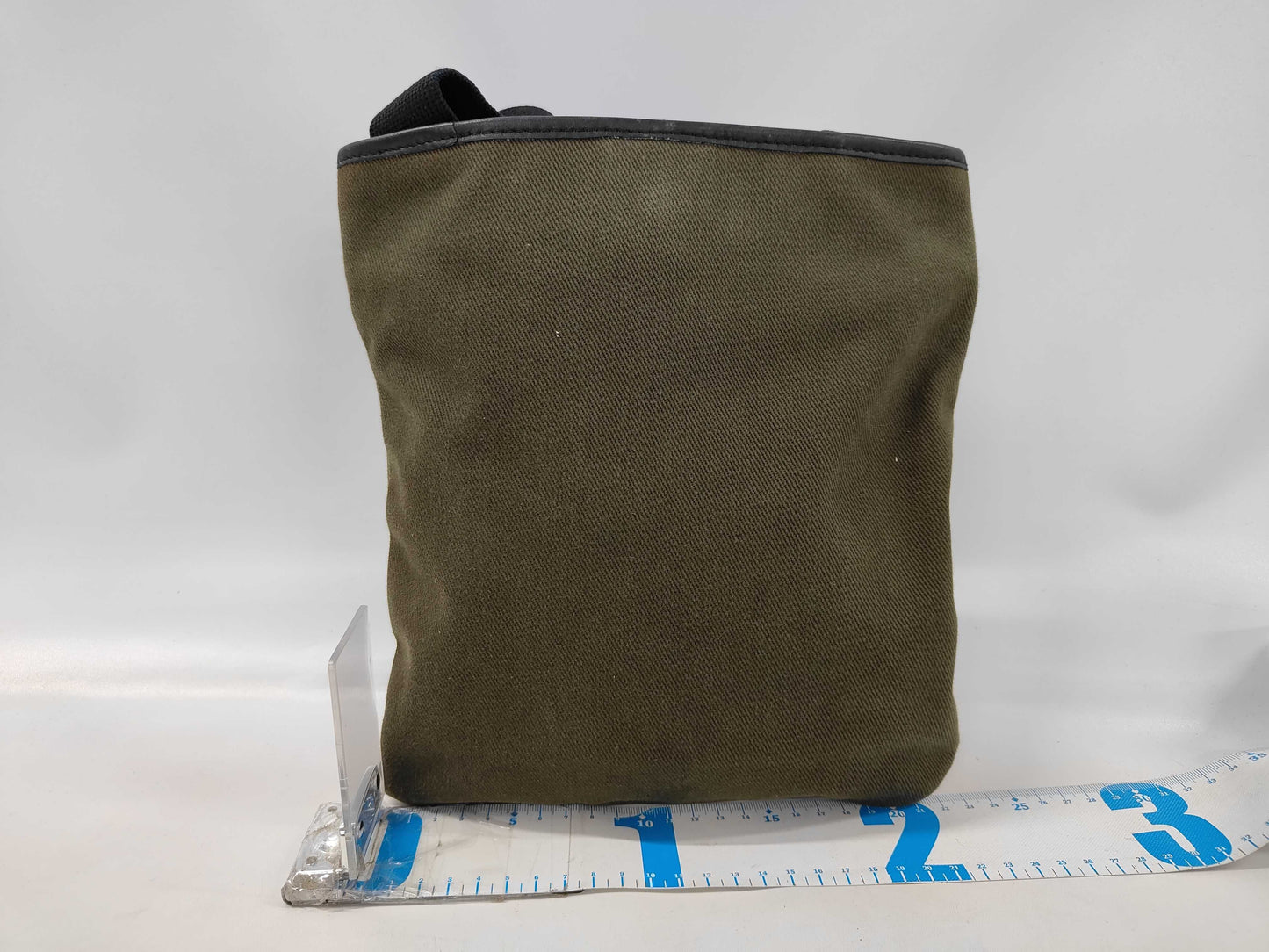 Yves Saint Laurent Canvas Shoulder Bag with Logo