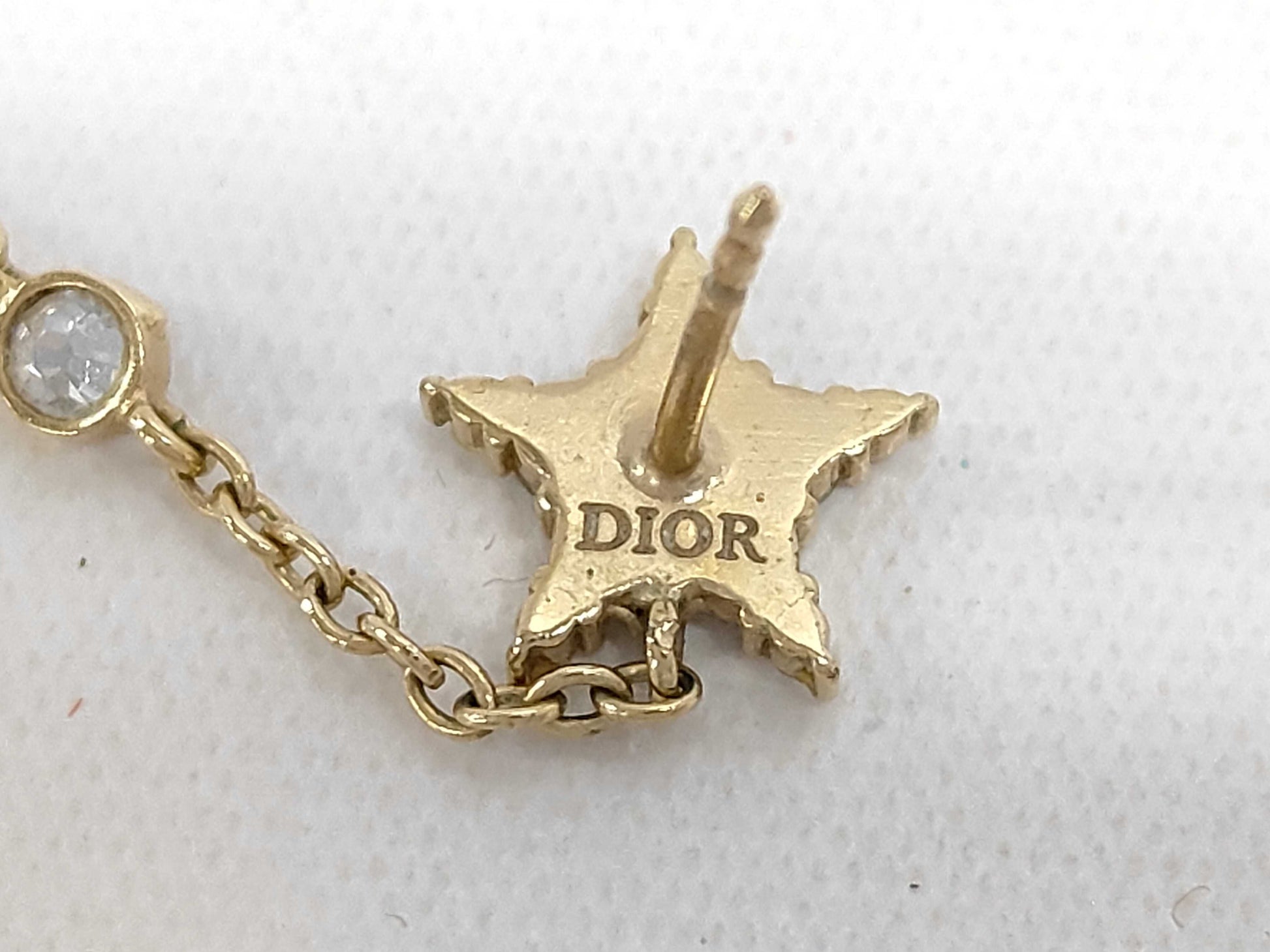 Dior Pearl and Stone Earrings 