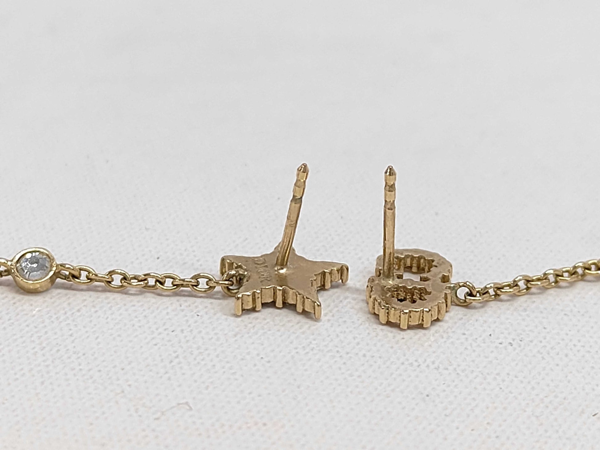 Dior Pearl and Stone Earrings 