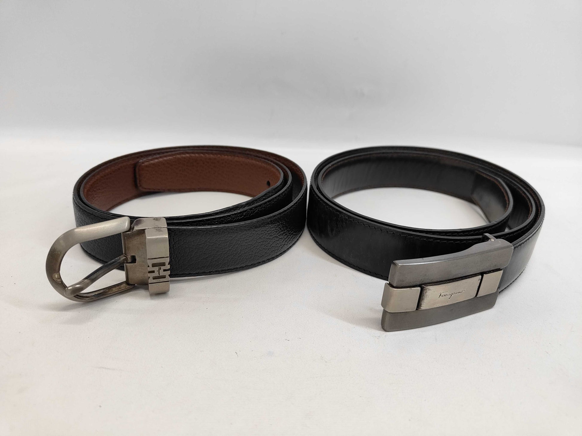 Salvatore Ferragamo Men's Two-Piece Belt