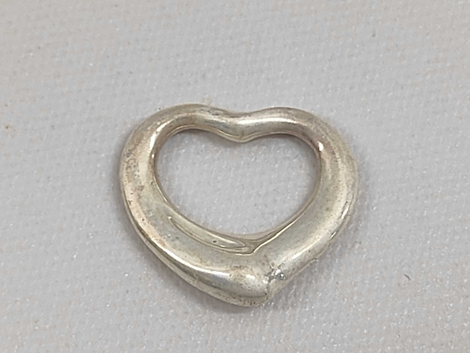 Tiffany & Co. Open Heart Pendant Top 