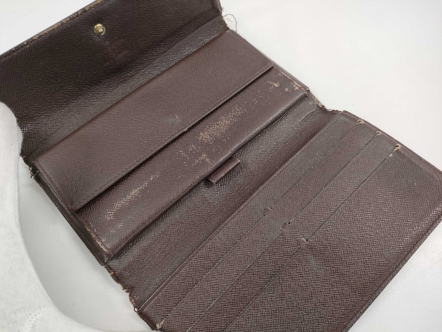 LOUIS VUITTON Monogram Damier Wallet Set