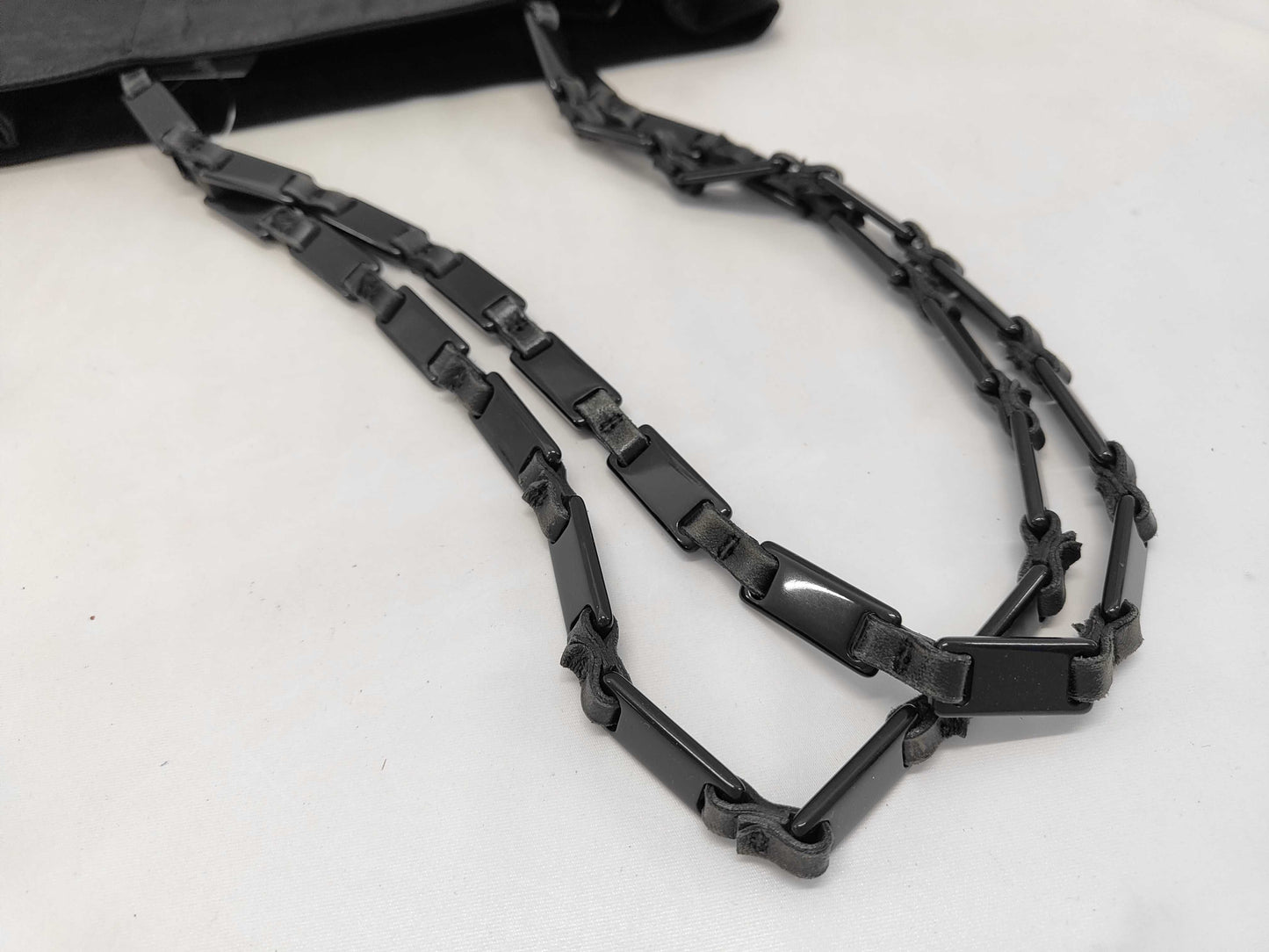 PRADA Nylon Triangle Plate Bag Tote Bag