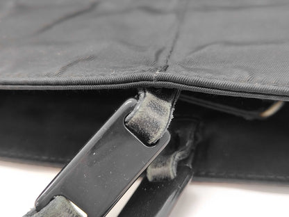 PRADA Nylon Triangle Plate Bag Tote Bag