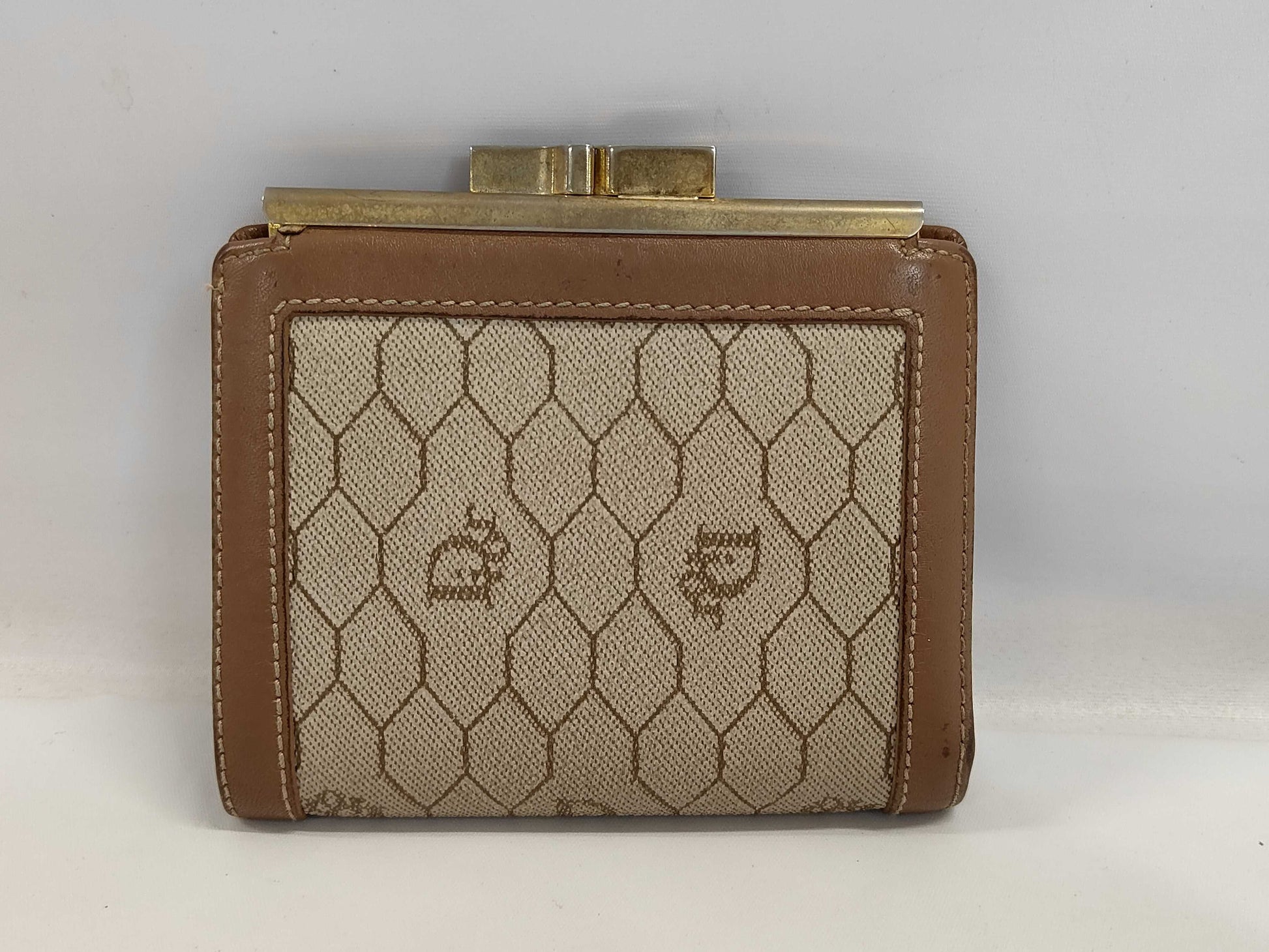 Dior Honeycomb Folding Wallet