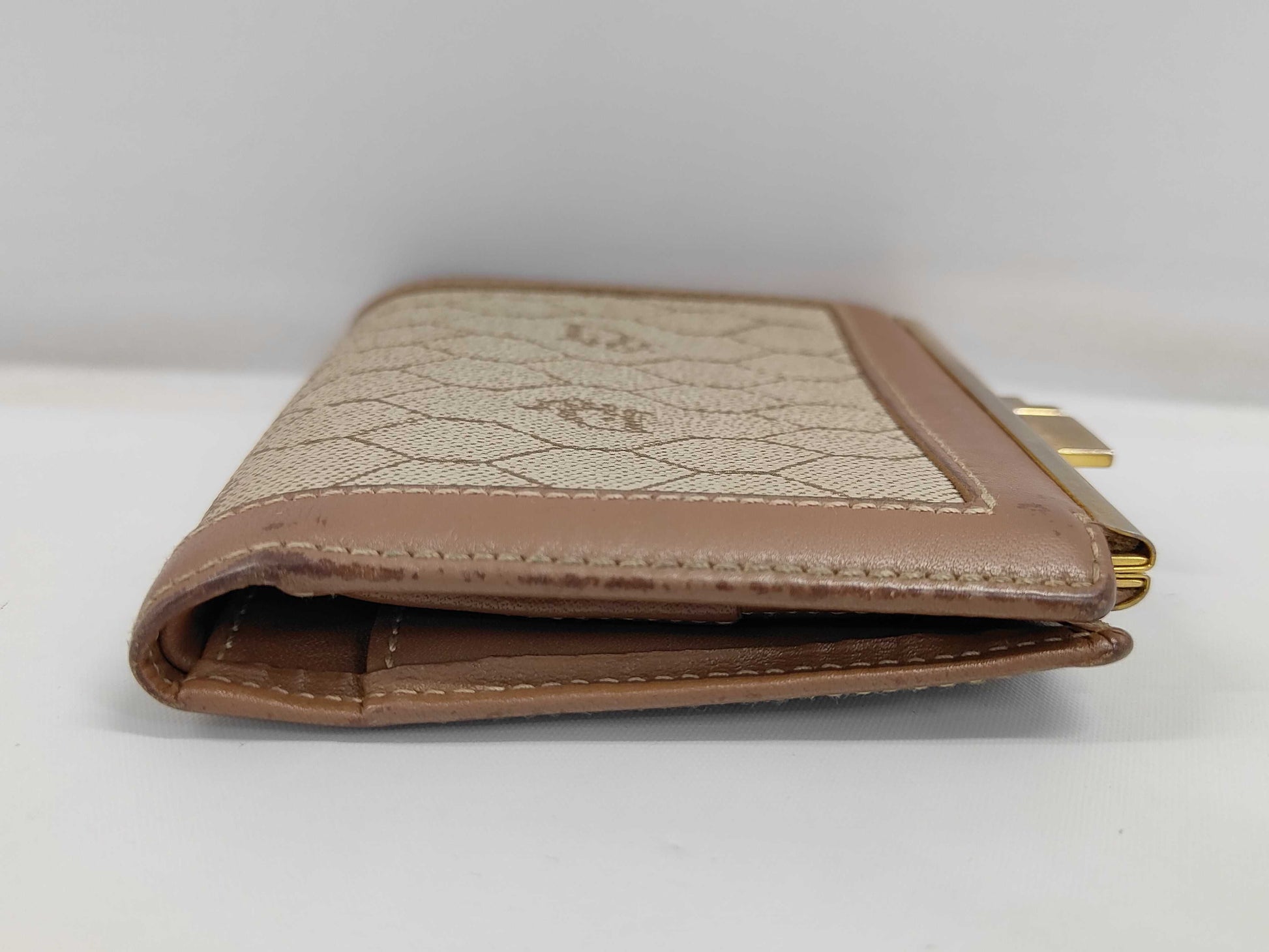 Dior Honeycomb Folding Wallet