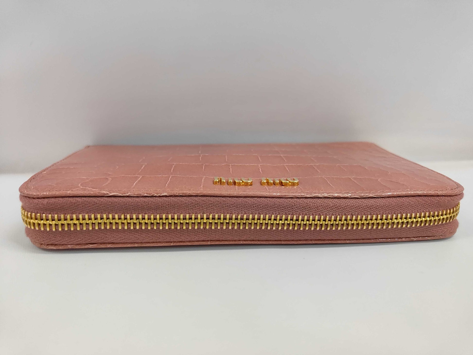 Miu Miu Embossed Long Wallet