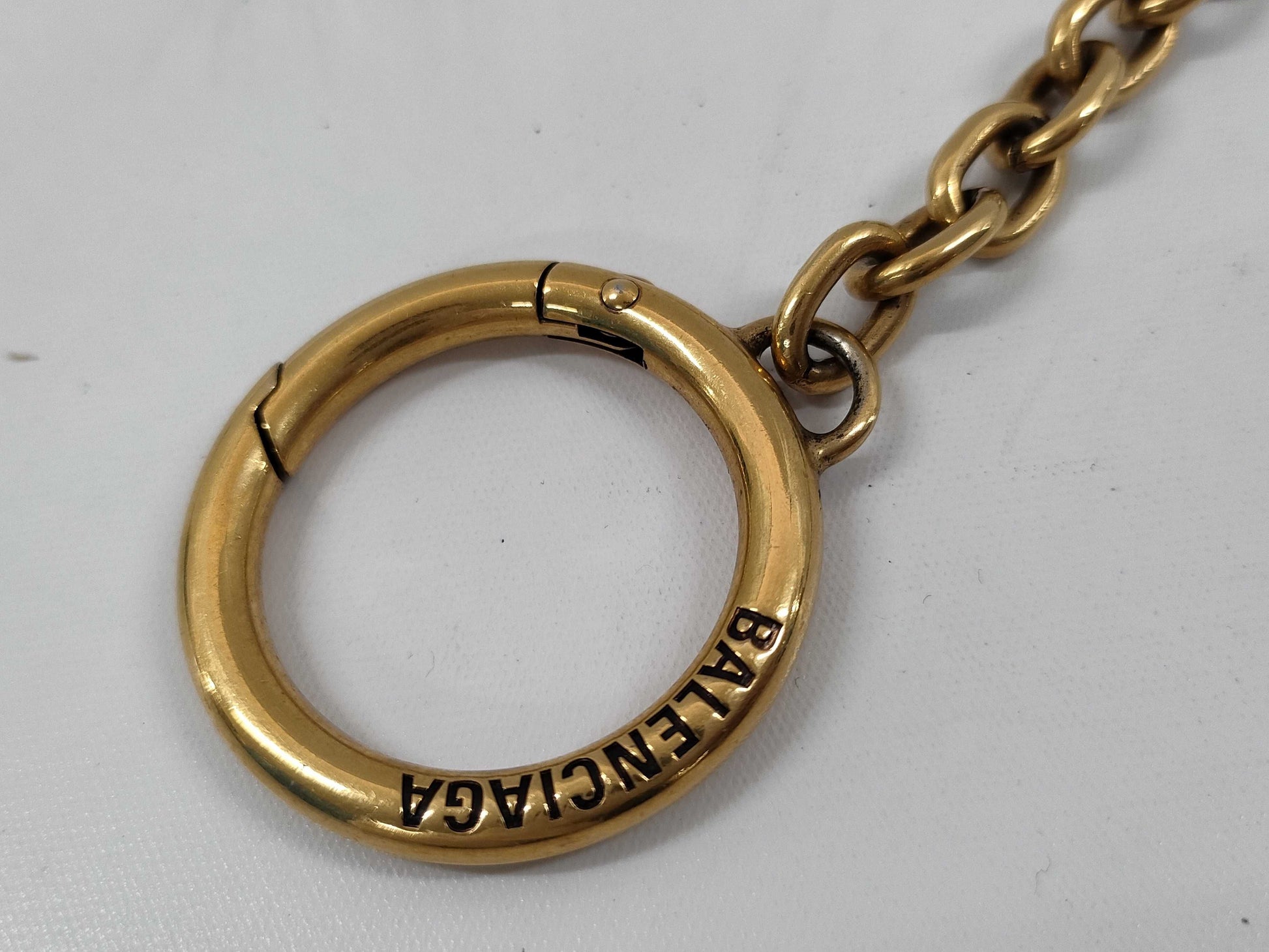 BALENCIAGA Monaco Card Holder with Keychain, Card Case, Pass Case, Business Card Case