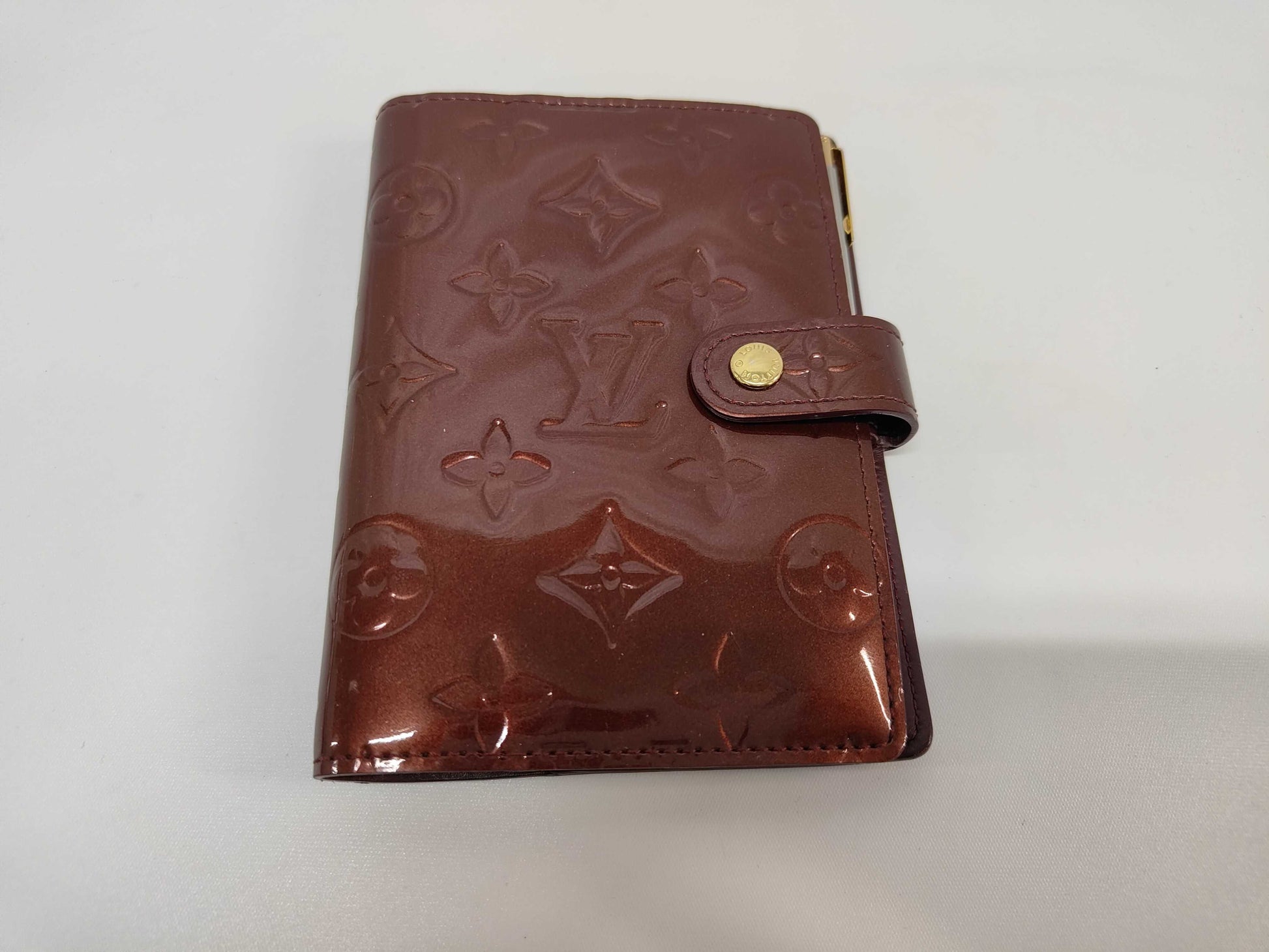 LOUIS VUITTON Vernis Agenda PM Notebook Cover