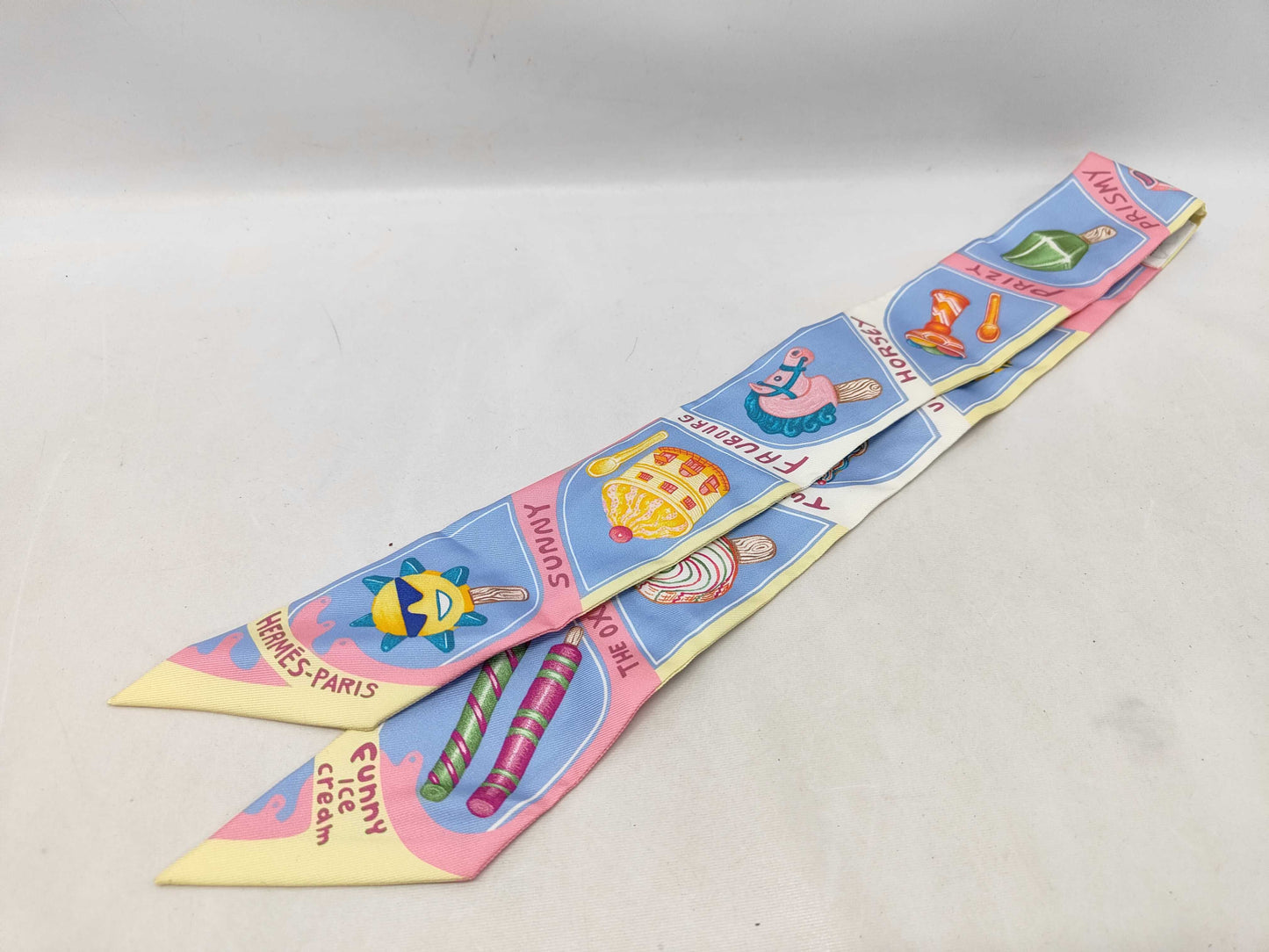 HERMES Twilly FUNNY ICE CREAM Multicolor Other Accessories