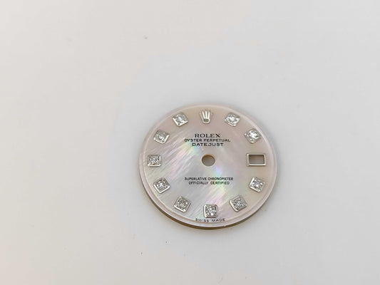 ROLEX Shell Dial/Hands Only Women's Watch