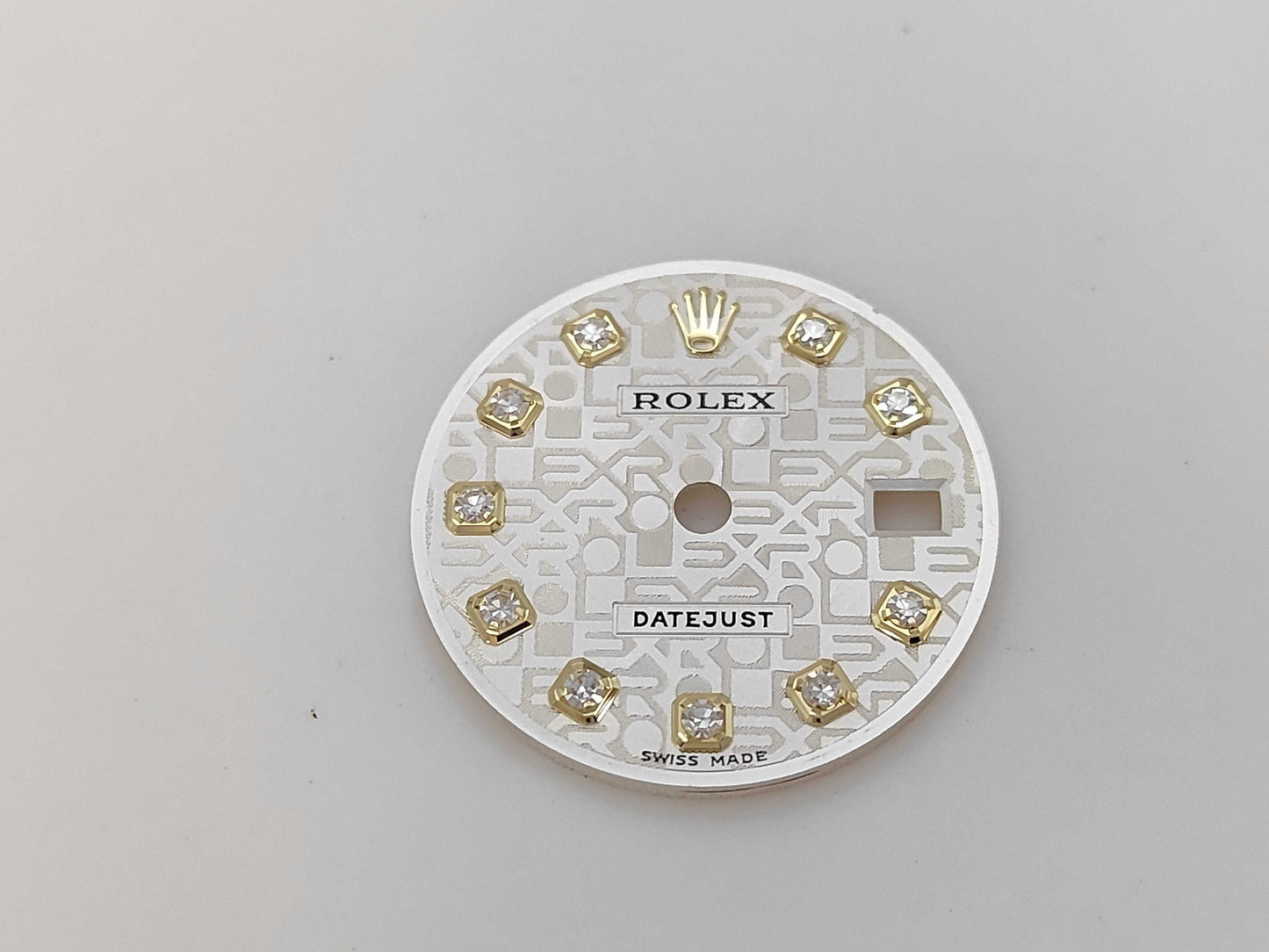 ROLEX Silver Horicon Dial Women's Watch