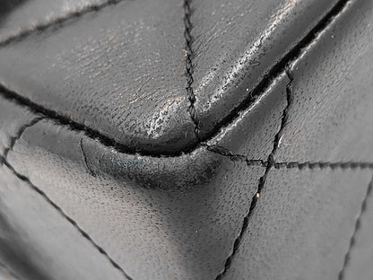 CHANEL Lambskin Matelasse Double Flap Shoulder Bag, Paris Limited Edition, No. 2